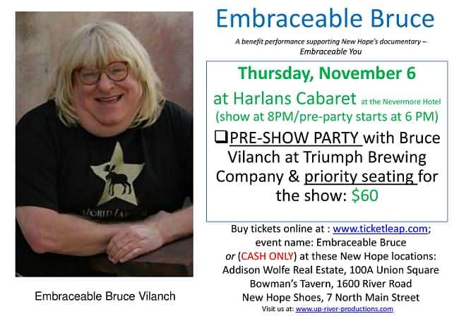 Embraceable Bruce Invite